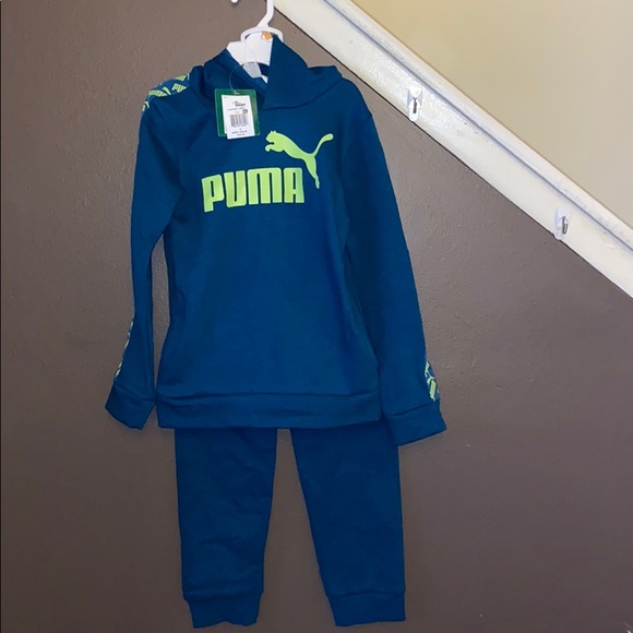 Puma Other - BOGO💙💙 Puma set 7 boys pullover hoodie & pant
